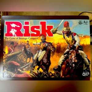Risk board game. Unwrapped but never opened or used.